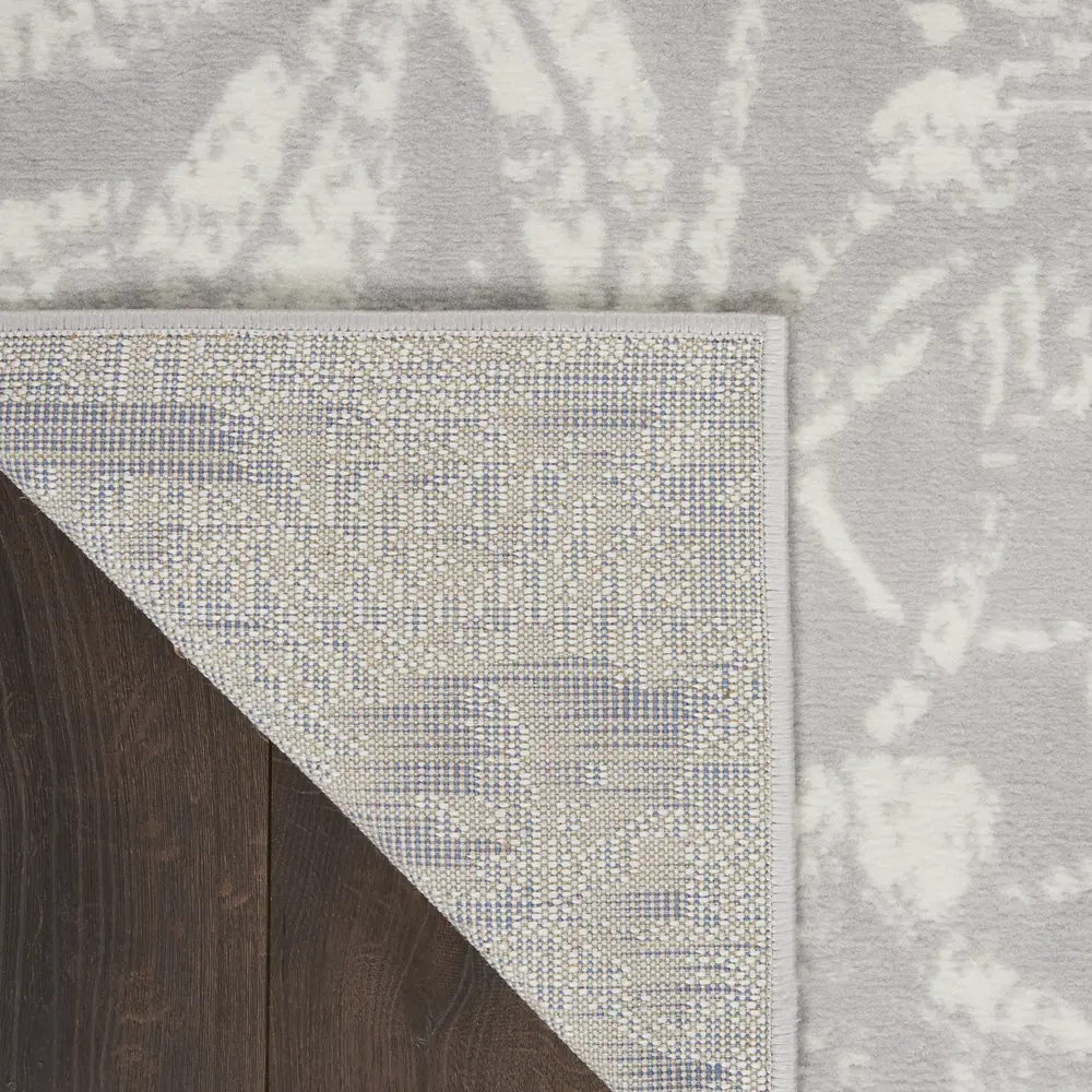 Nourison Whimsicle 2' x 8' Grey Farmhouse Indoor Rug