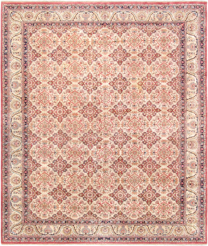 Pasargad Home Azerbaijan Collection Hand-Knotted Lamb's Wool Area Rug-12' 4