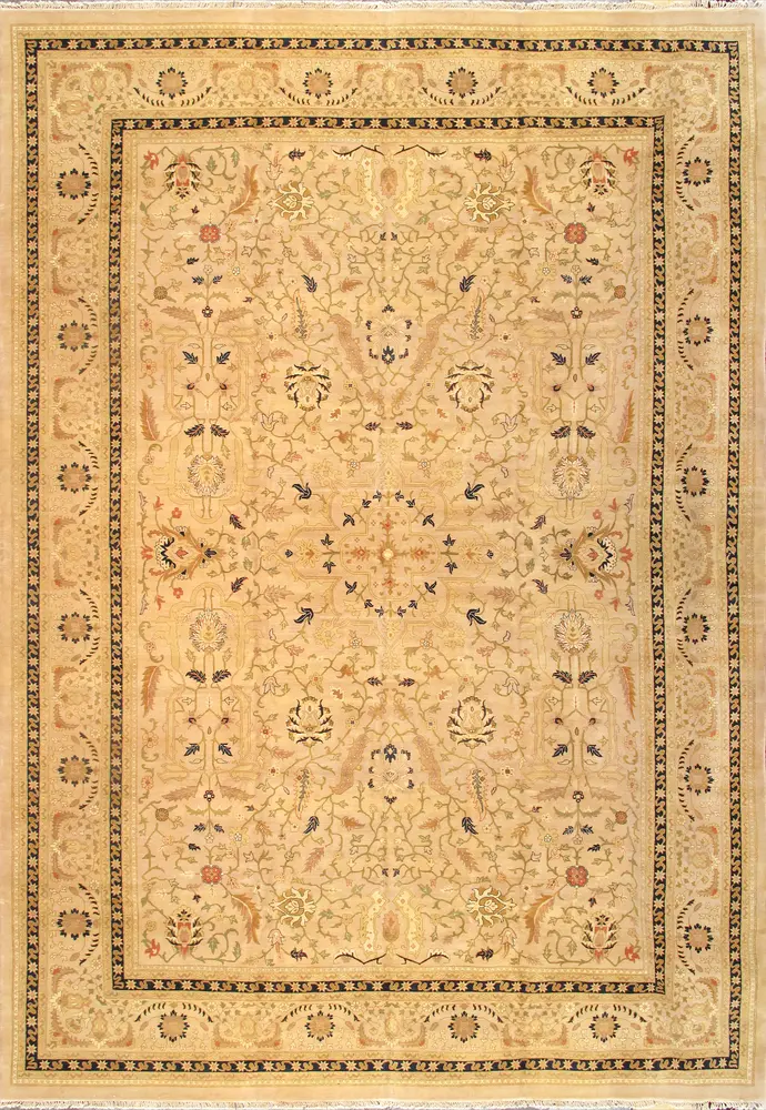 Pasargad Home Ziegler Sul Collection Hand-Knotted Lamb's Wool Area Rug-13'11