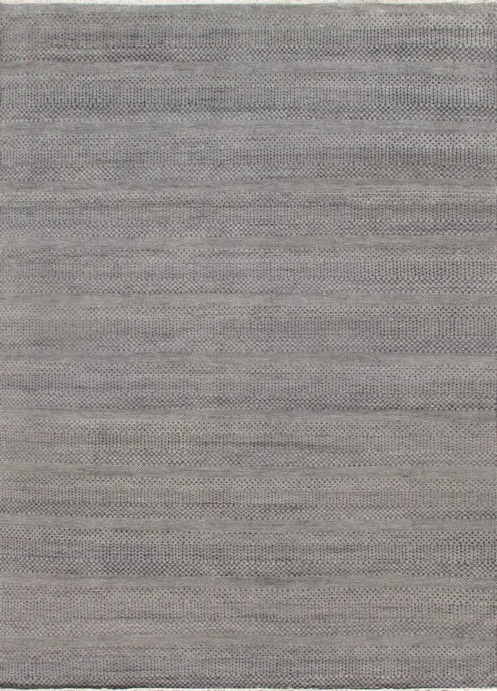 Pasargad Home Transitional Collection Hand-Knotted Silk & Wool Area Rug- 9'10