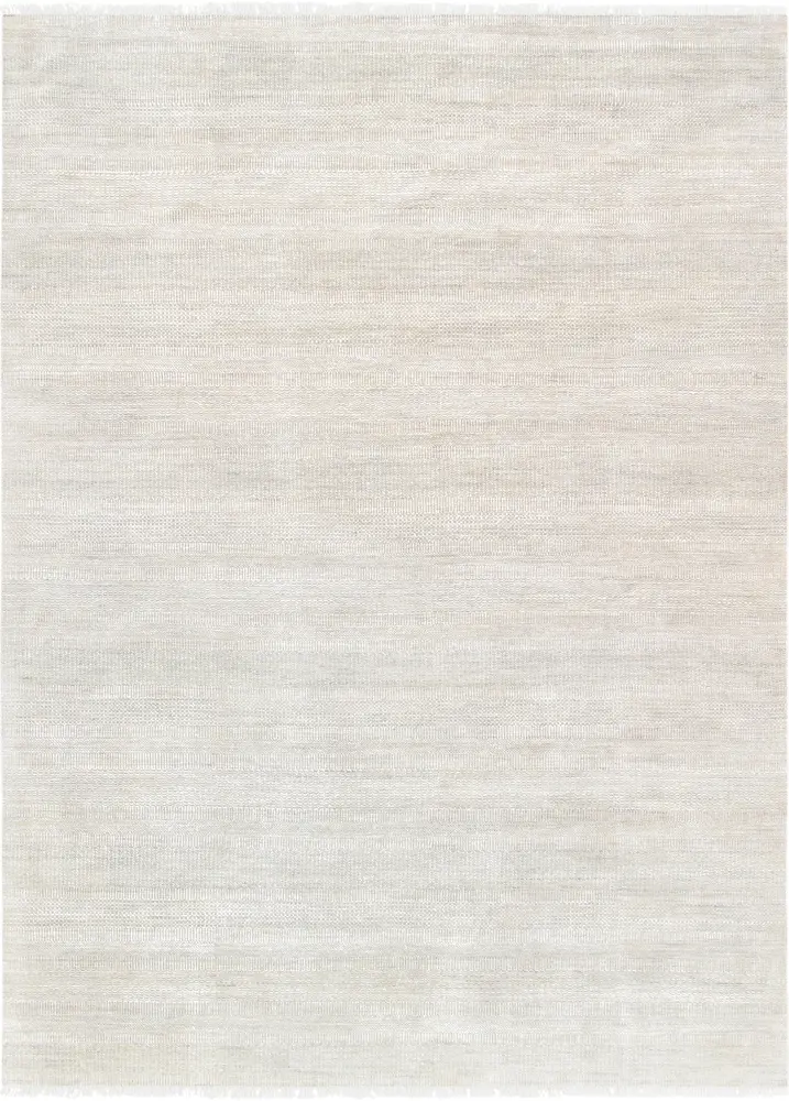 Pasargad Home Transitional Collection Hand-Knotted Silk & Wool Area Rug- 9' 11