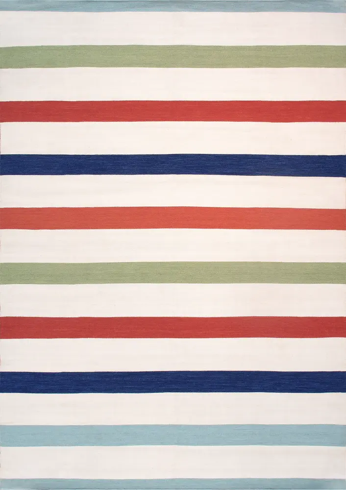 Pasargad Home Hampton Collection Indoor/Outdoor Area Rug- 9' 9