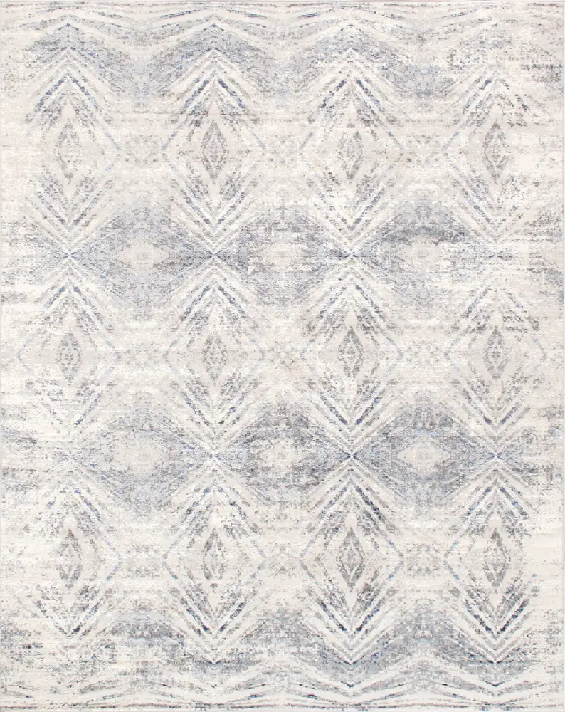 Pasargad Home Efes Design L. Grey Fabric Area Rug- 6' 0