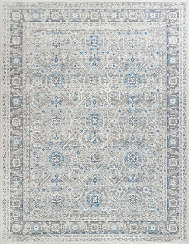 Pasargad Home Turkish Efes Design Grey Traditional Area Rug-10' 0'' X 13' 6''