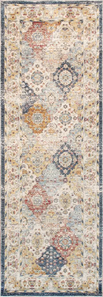 Pasargad Home Heritage Design Power Loom Beige Area Rug
