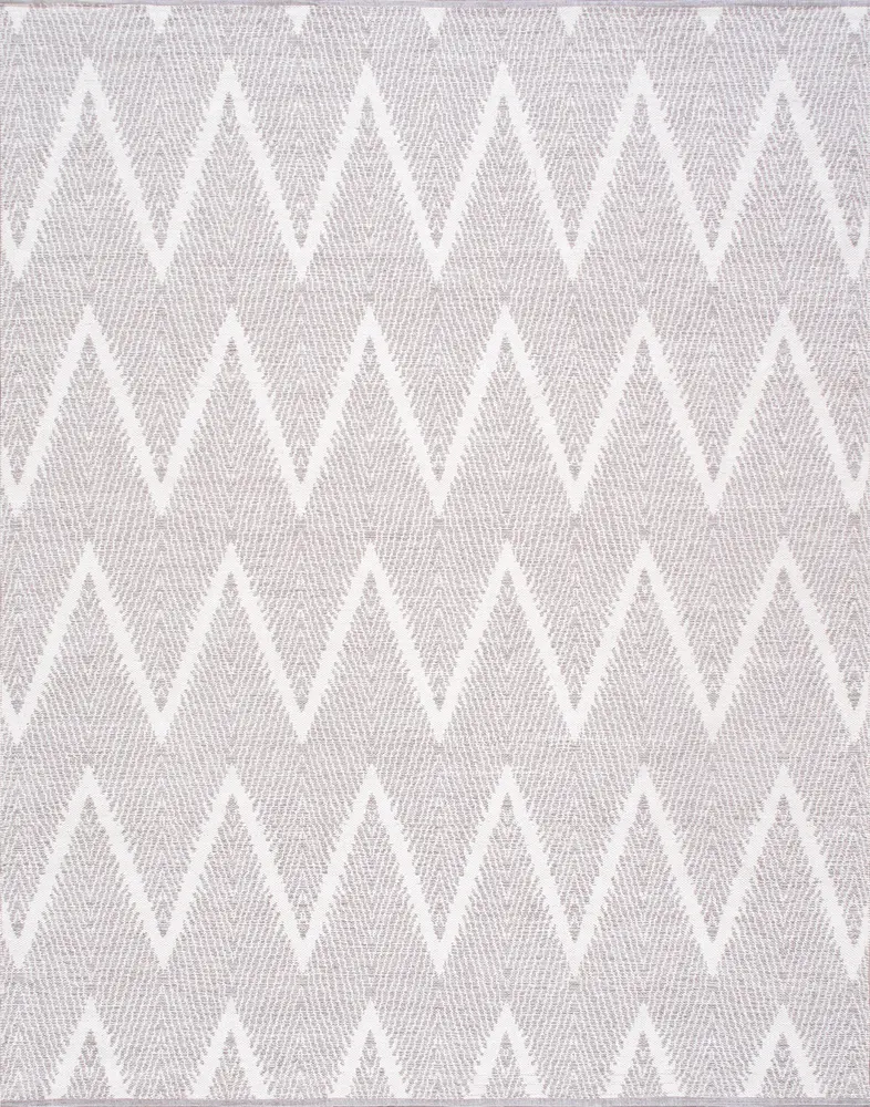 Pasargad Simplicity Collection Hand-Woven Cotton Area Rug- 8' 0