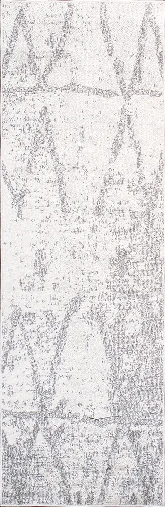 Pasargad Home Sutton Luxury Power Loom Geometric Area Rug- 2' 7