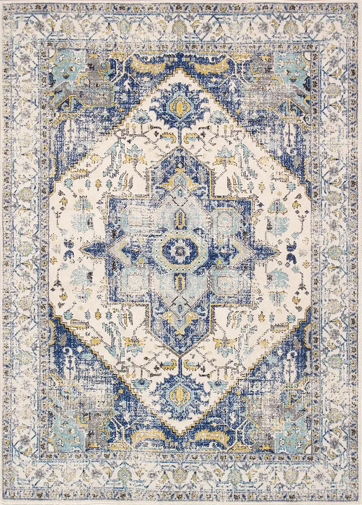 Pasargad Home Turkish Chelsea Design Ivory Area Rug-6' 7'' X 9' 0''