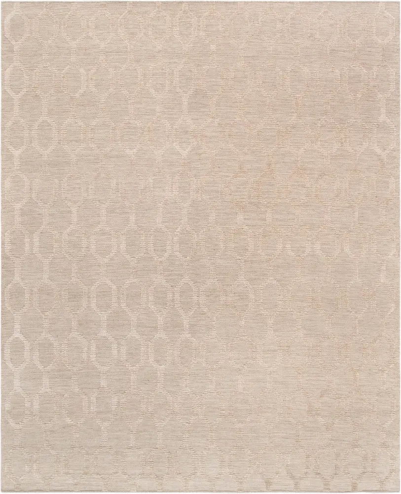 Pasargad Home Transitional Collection Hand-Woven Silk & Wool Area Rug- 5' 0
