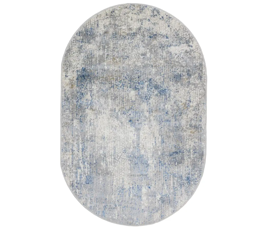 Pasargad Home Turkish Stella Design Beige/L. Grey Area Rug- 3' 0'' X  5' 0'' Oval