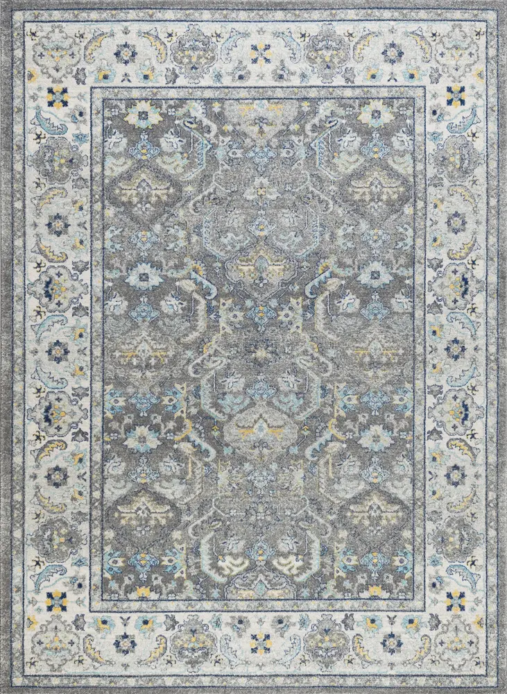 Pasargad Home Chelsea Design Power Loom Area Rug- 5' 0