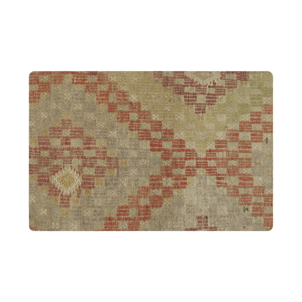 Pasargad Home Vintage Turkish Kilim Multicolor Accent Pillow Cover - 16