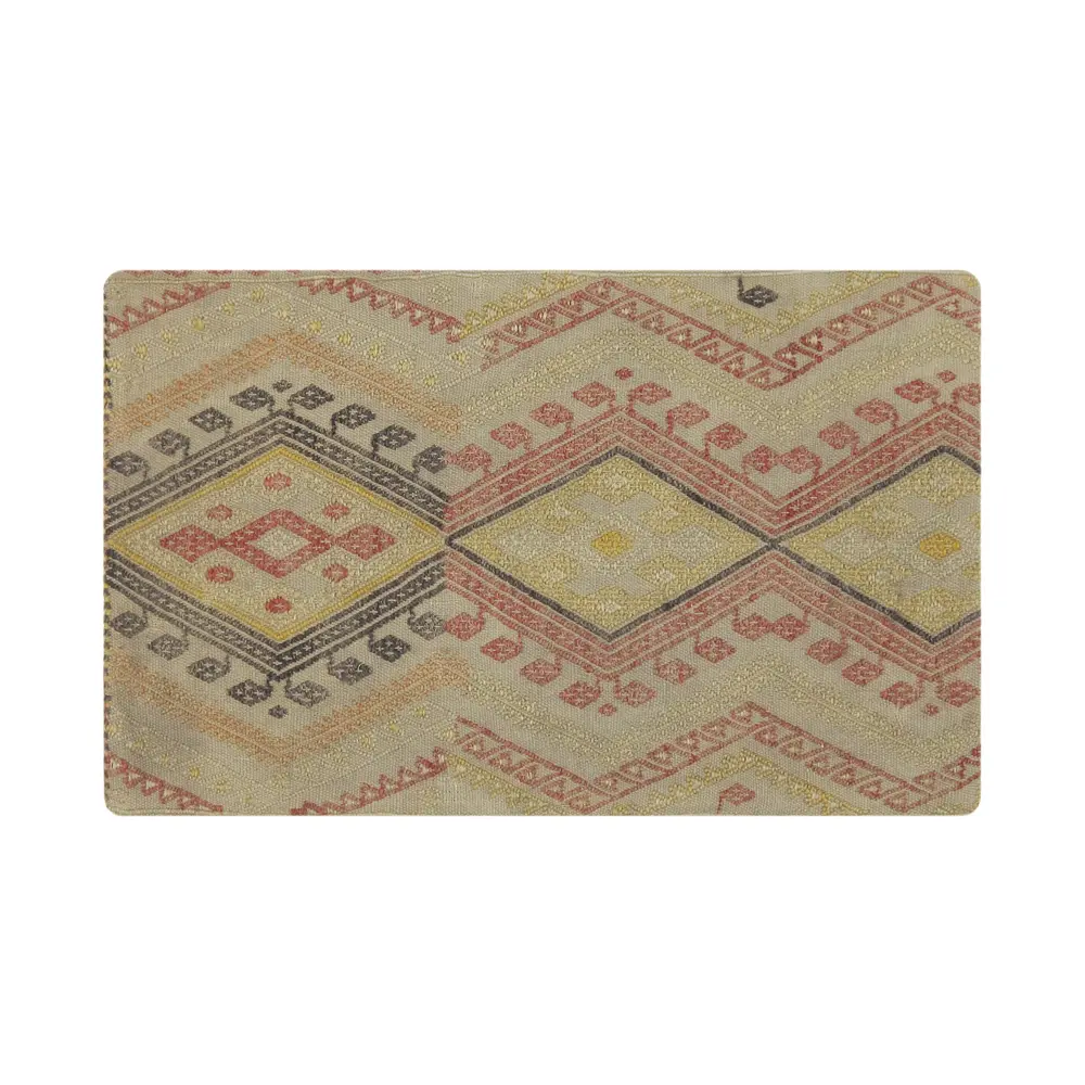 Pasargad Home Vintage Turkish Accent Pillow Cover Multicolor - 15