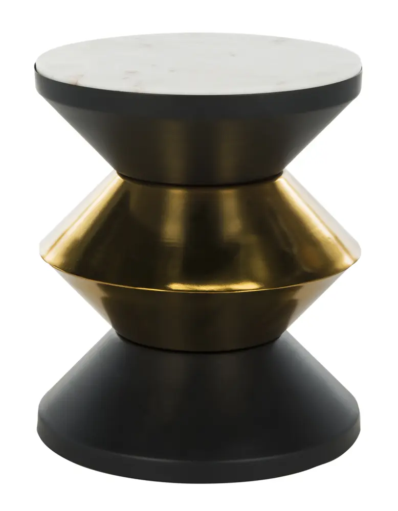 Azizi Stone Top Side Table