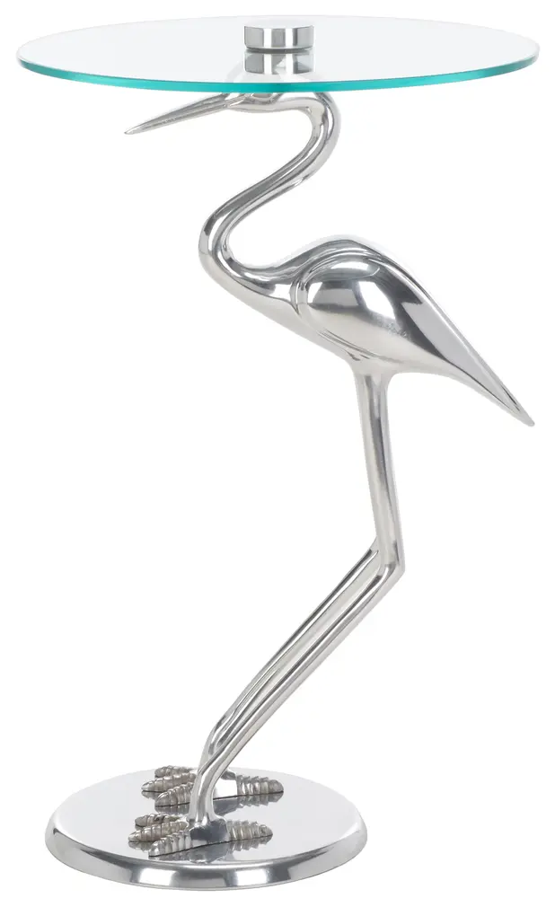 Tori Crane Base Accent Table