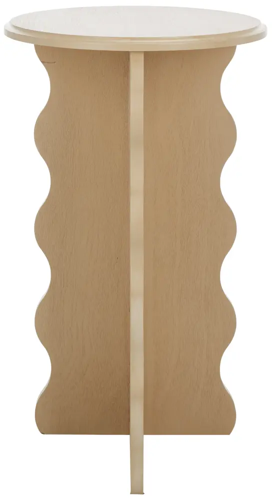 Lilith Wavy Accent Table