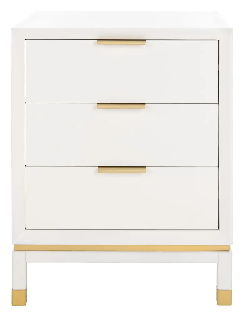 Baskin 3 Drawer Accent Table