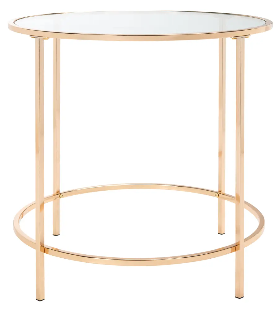 Kolby Round Glass Side Table