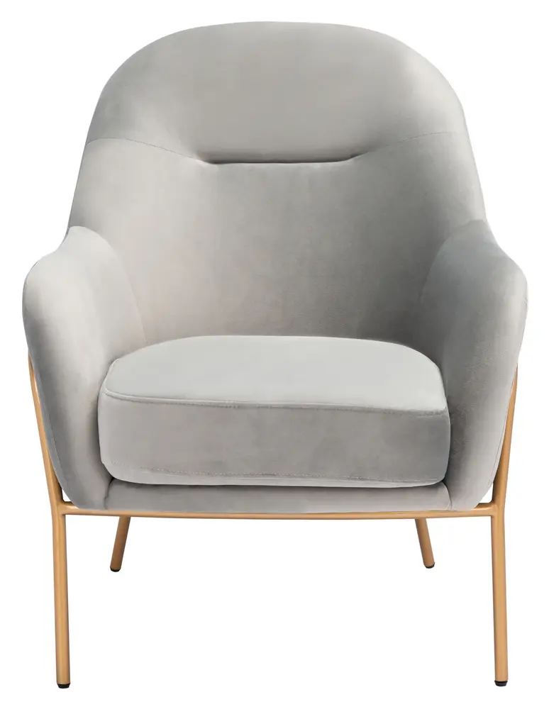 Eleazer Velvet Accent Chair