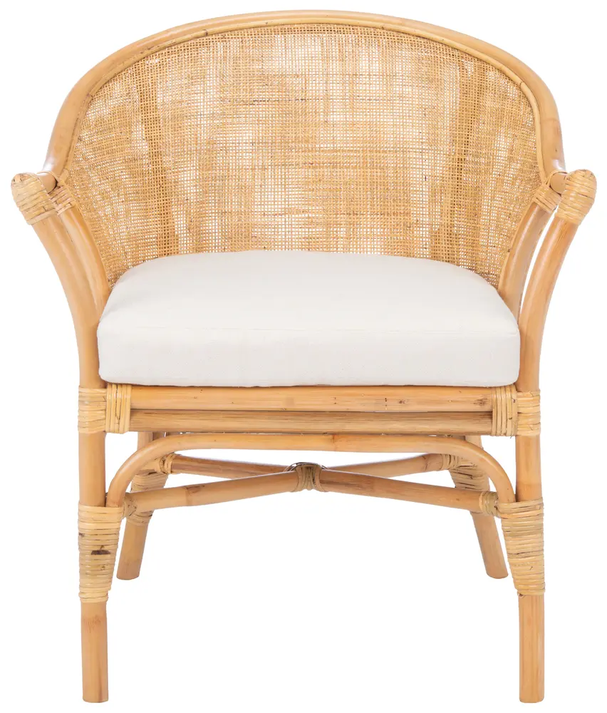 Dustin Rattan Accent Chair W/ Cushion