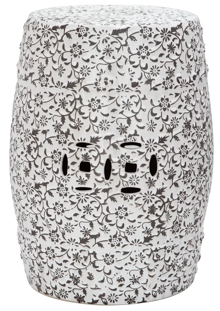 Flower & Vine Garden Stool