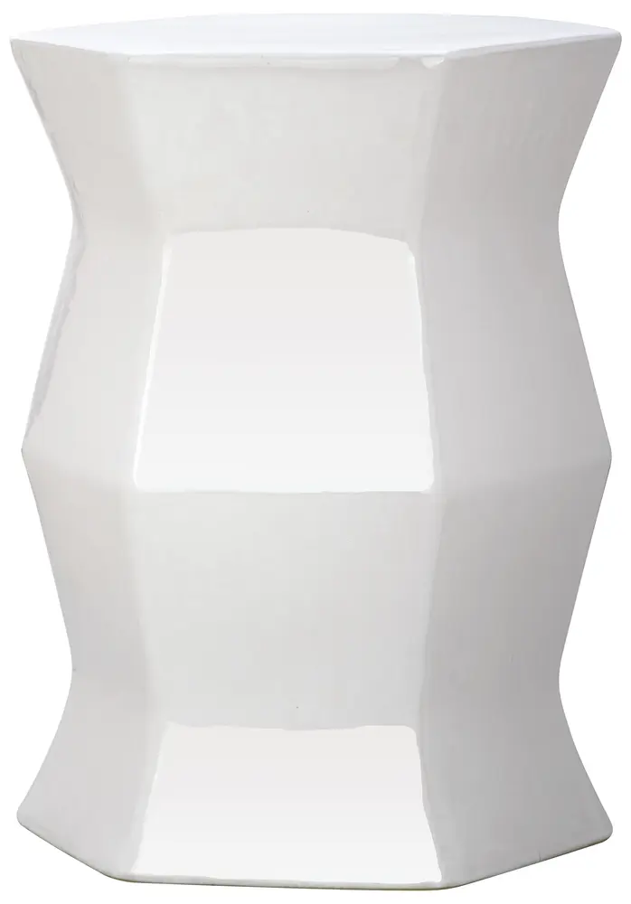 Modern Hexagon Garden Stool