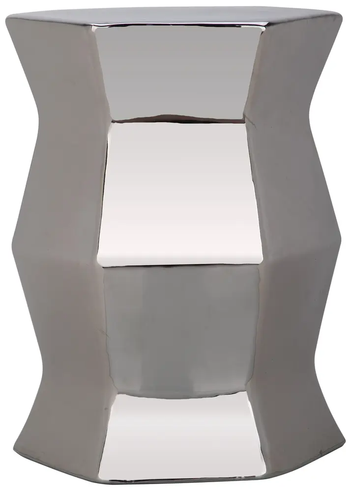 Modern Hexagon Garden Stool