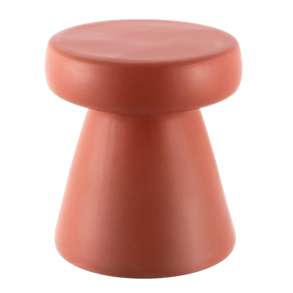 Noma, 16 Inch, Terracotta, Ceramic Garden Stool