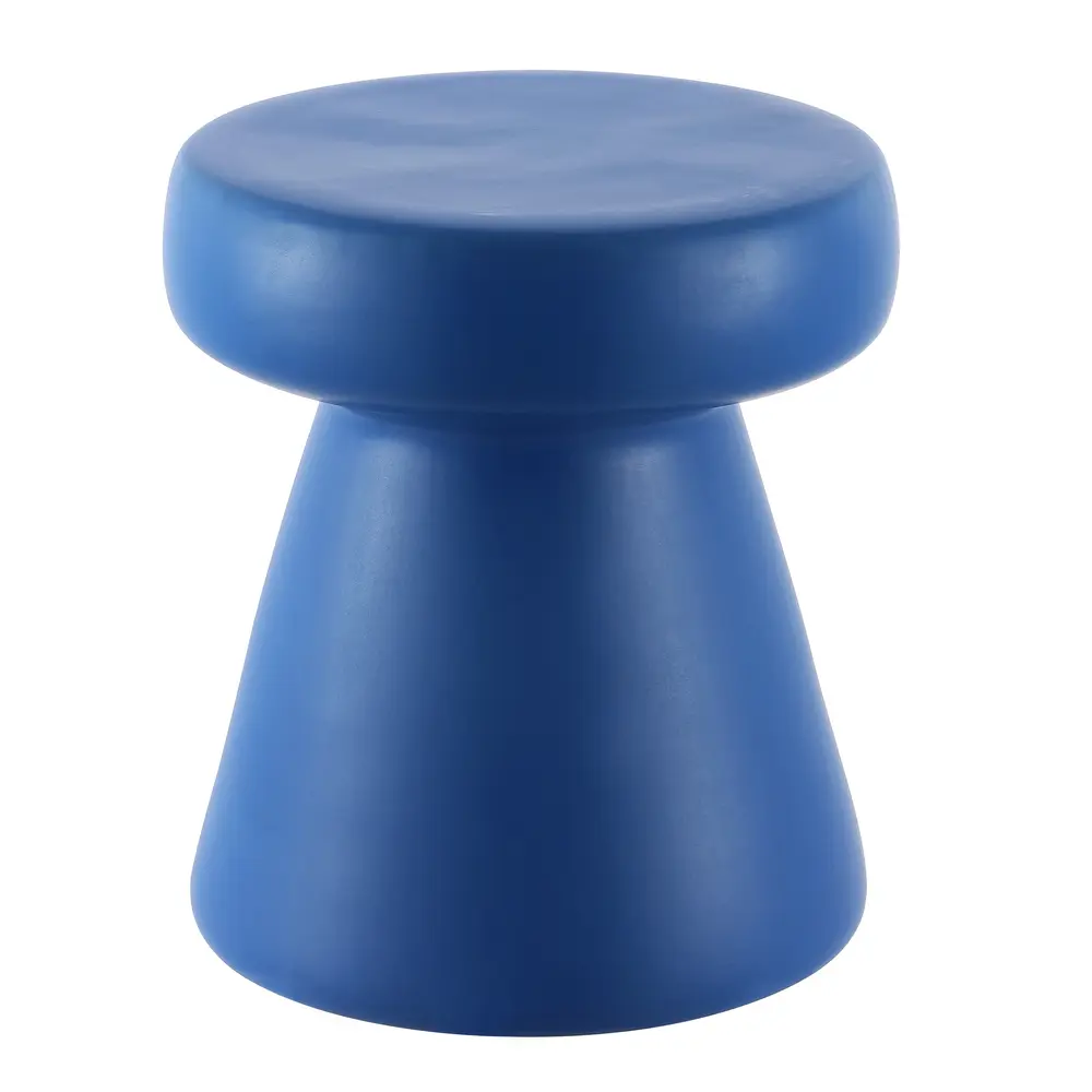 Noma, 16 Inch, Cobalt Blue, Ceramic Garden Stool