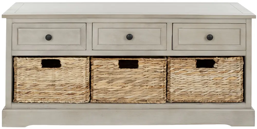 Damien 3 Drawer Storage Bench