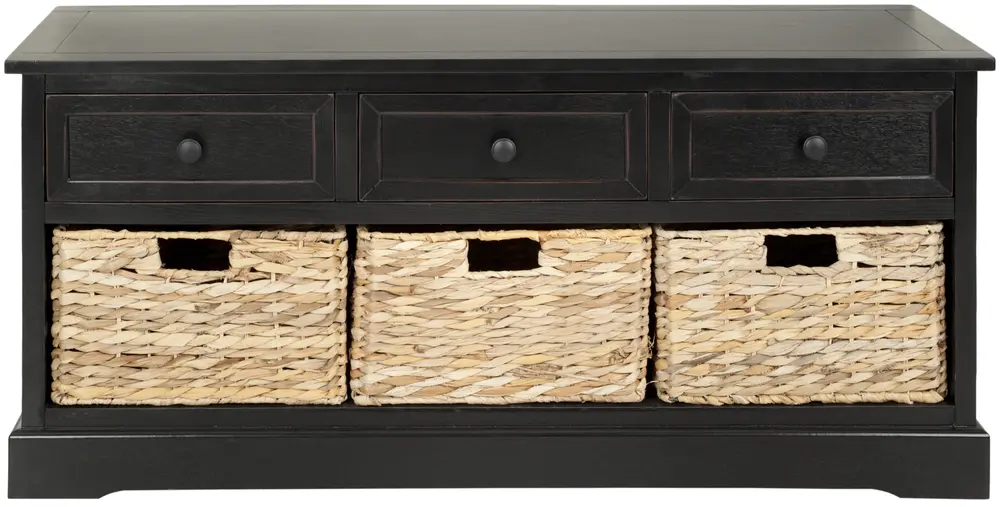 Damien 3 Drawer Storage Bench