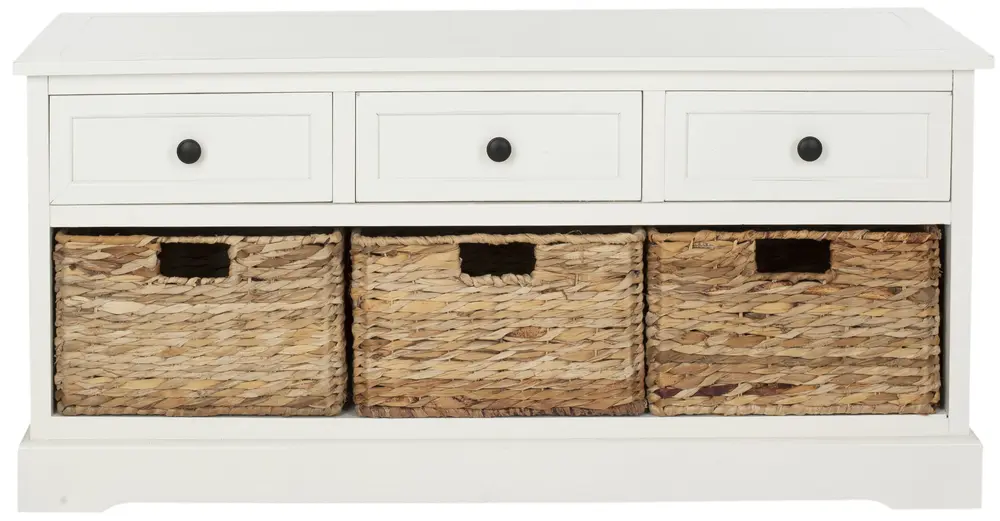 Damien 3 Drawer Storage Bench