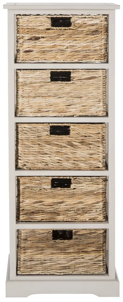 Vedette 5 Wicker Basket Storage Tower