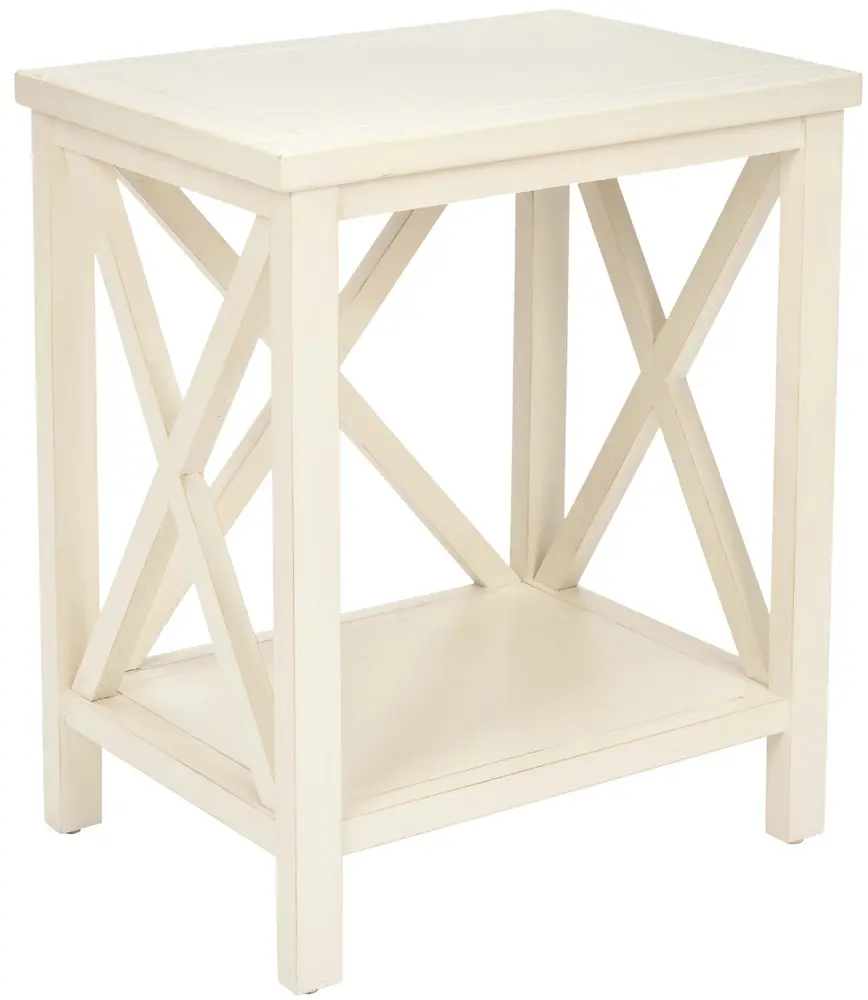 Candence  Cross Back End Table