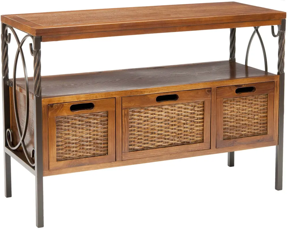 Joshua 3 Drawer Media Stand