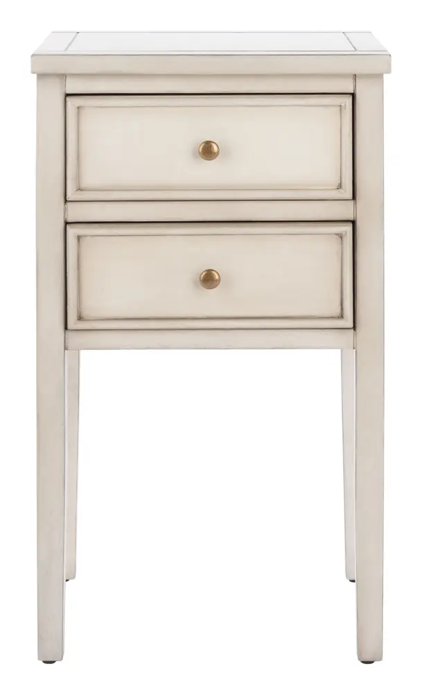 Toby Accent Table With Storage Drawers