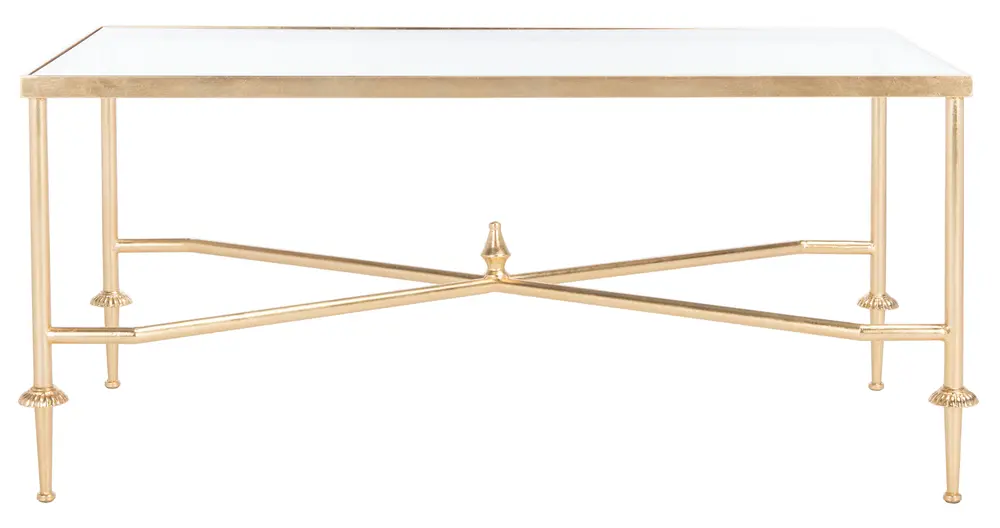 Devi Gold Leaf Coffee Table