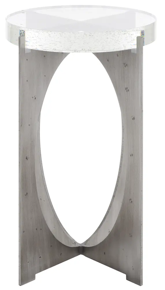 Hannamaria Bubble Glass Accent Table