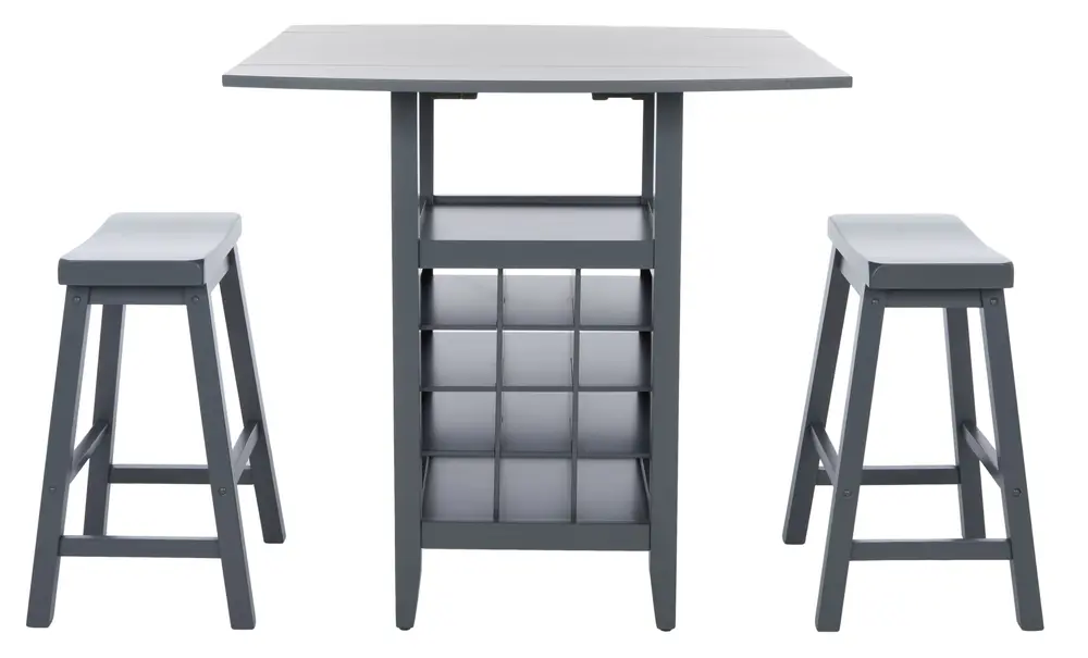 Casey 3 Pc Set Drop Leaf Pub Table