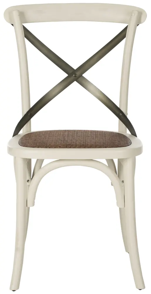 Eleanor 18H X Back Farmhouse Side Chair