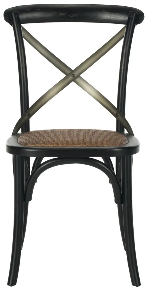 Eleanor 18H X Back Farmhouse Side Chair
