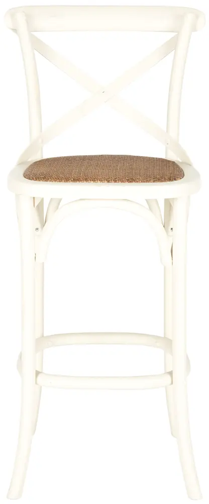 Franklin X Back Bar Stool