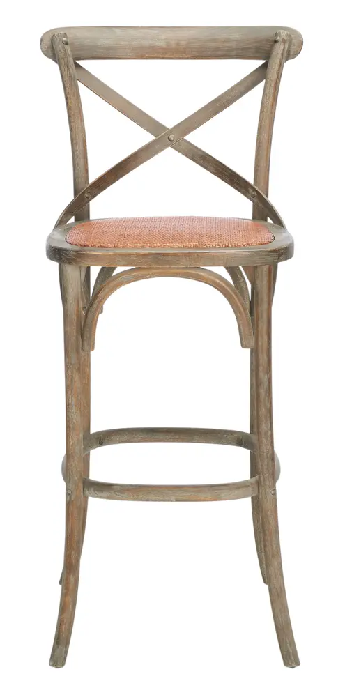 Franklin X Back Bar Stool