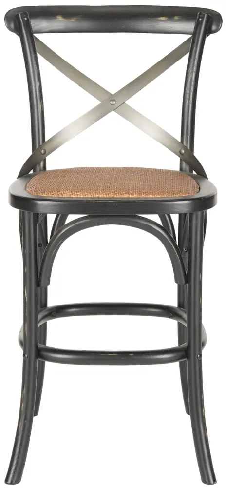 Eleanr X Back Counter Stool