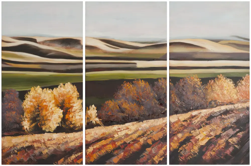 Harvest Dreams Triptych Wall Art