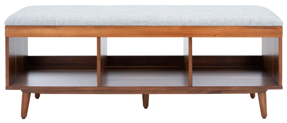Cricket Open Shelf Bench W/ Cushion