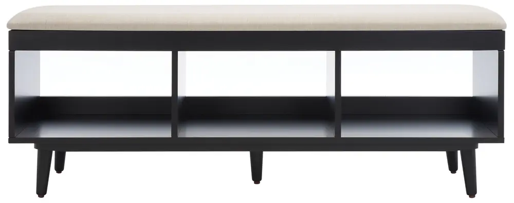 Cricket Open Shelf Bench W/ Cushion