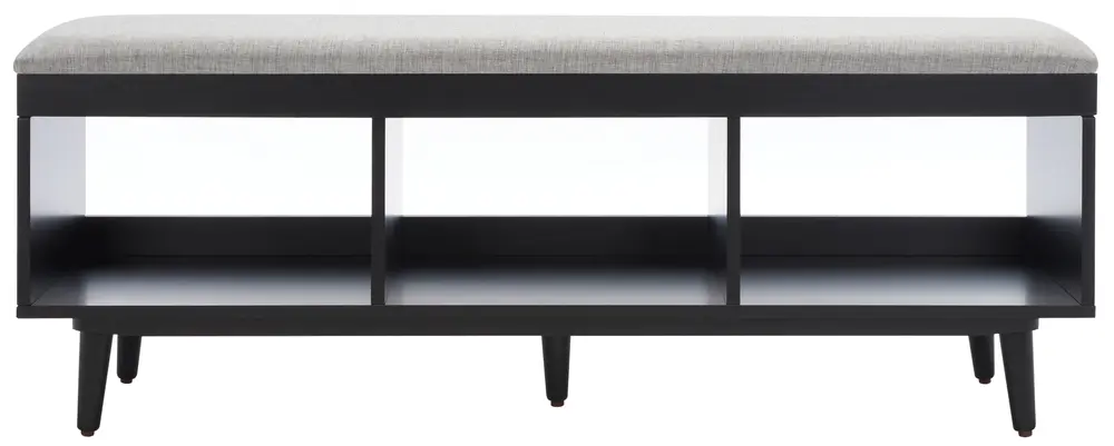 Cricket Open Shelf Bench W/ Cushion