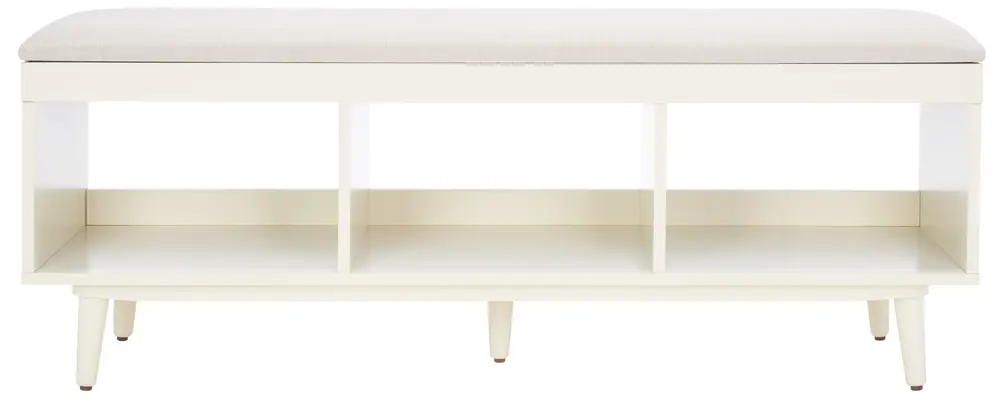 Cricket Open Shelf Bench W/ Cushion