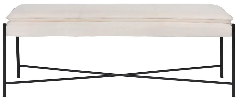 Kara Cushioned X Bench